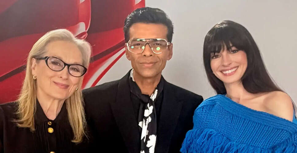 Karan Johar Receives Fashion Praise from Meryl Streep During Devil Wears Prada 2 Promotions