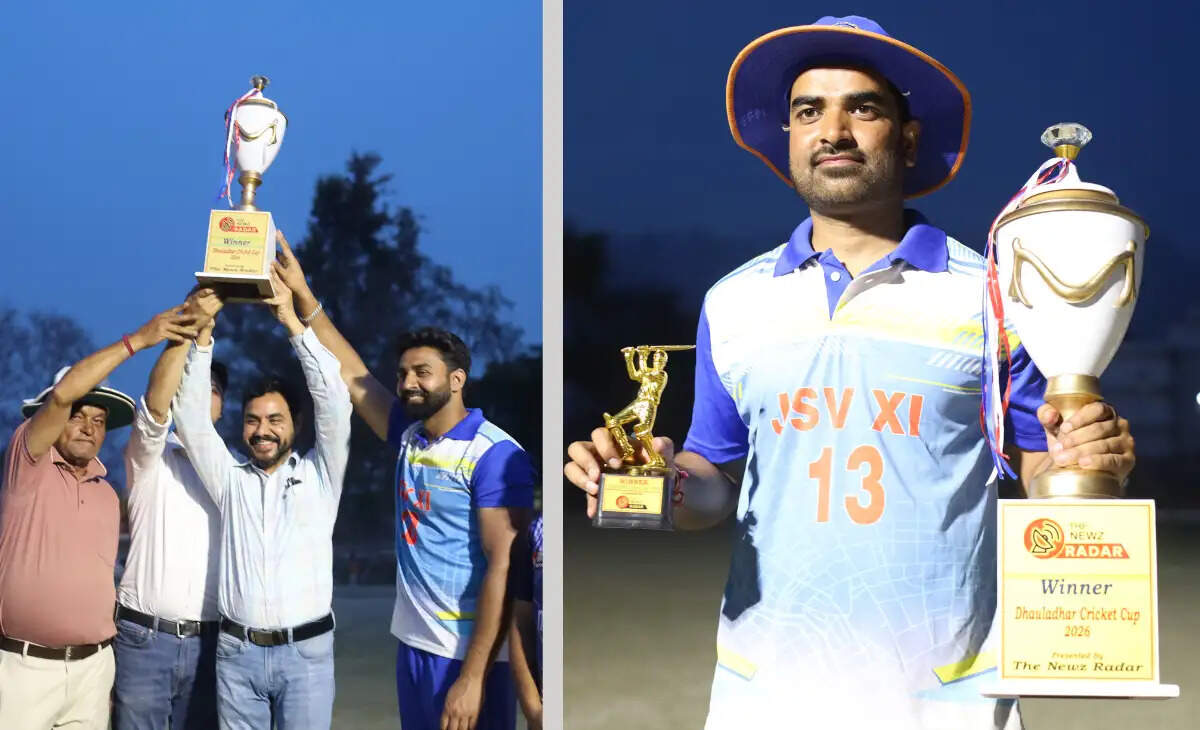 Jal Shakti Vibhag Triumphs in Dhauladhar Cricket League Final