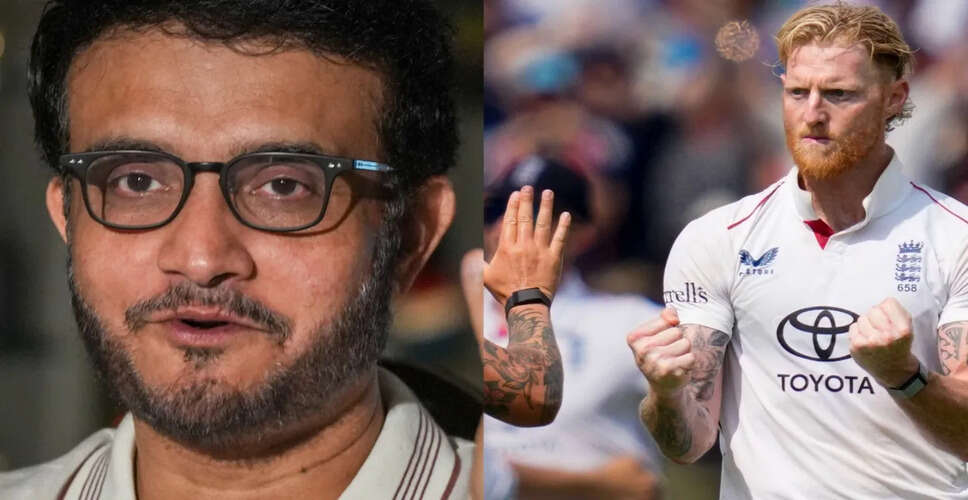 England Triumphs Over India in Third Test, Inspired by Ganguly's Legacy