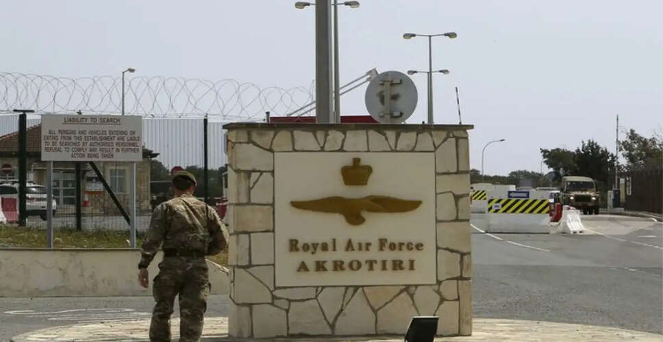 Explosion Rocks British Military Base in Cyprus