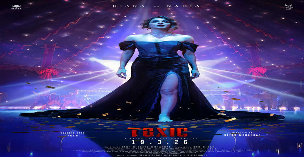 Kiara Advani Shines in First Look of 'Toxic: A Fairytale for Grown-Ups'