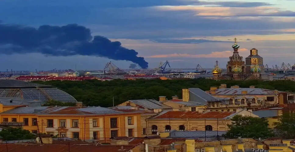 Ukrainian Drone Strike Disrupts Putin's Economic Forum in St Petersburg