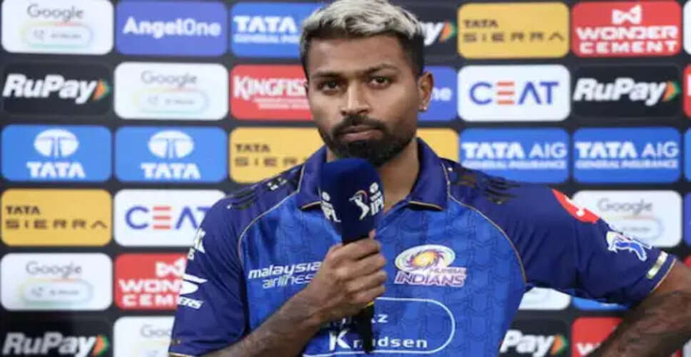 Mumbai Indians Face Fourth Consecutive Defeat in IPL 2026