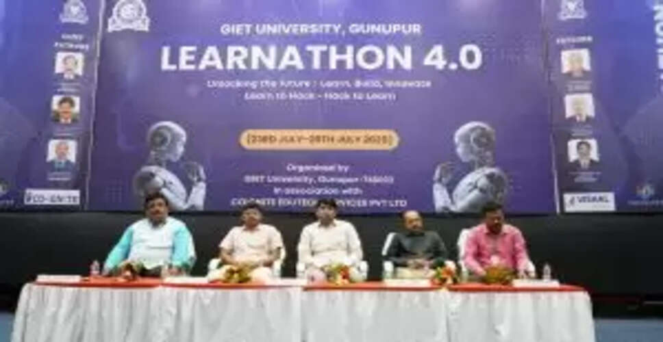 Discover the Innovations at Learnathon 4.0: A Deep Dive into AI and ML at GIET University