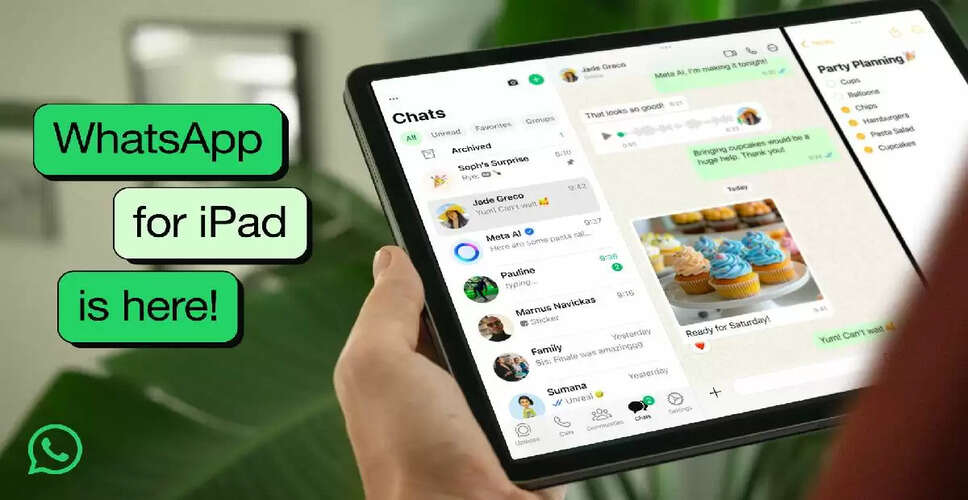 Meta Launches WhatsApp App for iPad: A Game Changer for Users