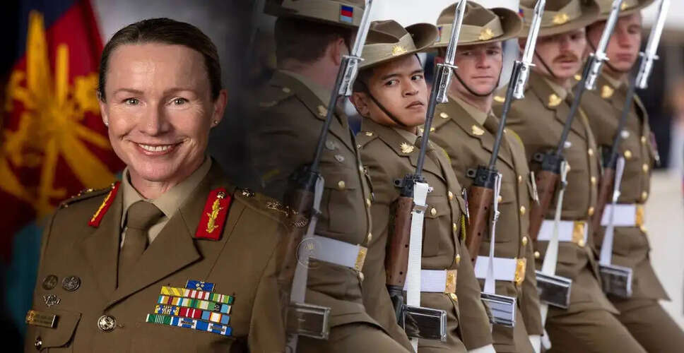 Historic Appointment: Susan Coyle Becomes Australia's First Female Army Chief