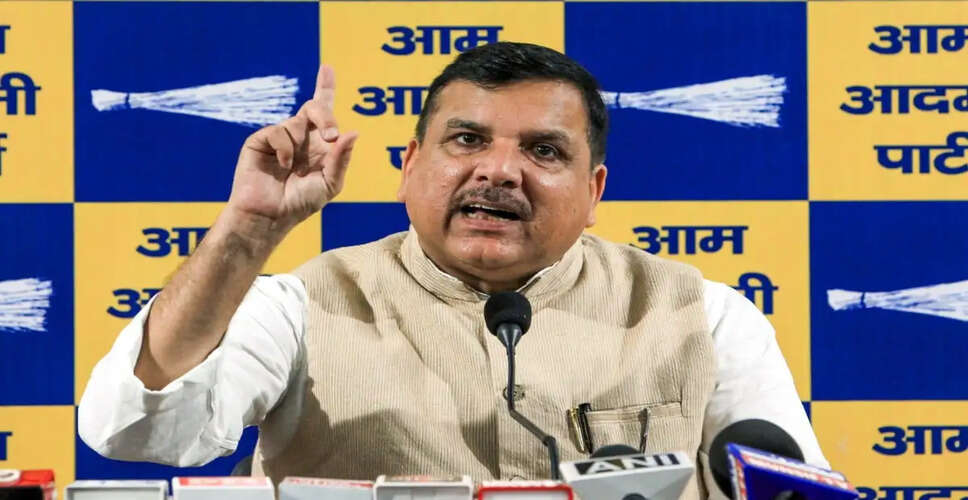 AAP MP Sanjay Singh Criticizes Government Over Fuel Price Hike