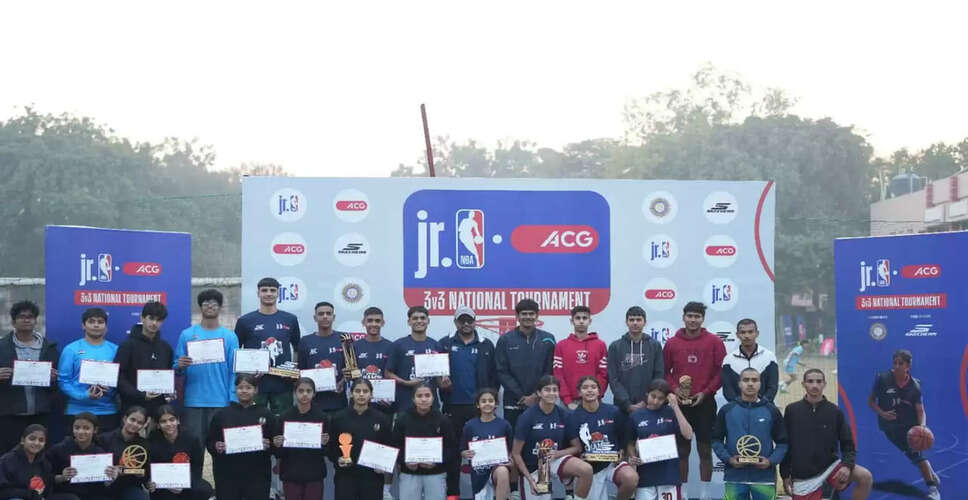 ACG Jr. NBA 3v3 National Tournament Concludes Delhi Leg