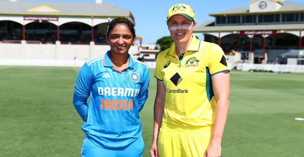 Australia Women's Cricket Team to Tour India for ODI Series Ahead of World Cup