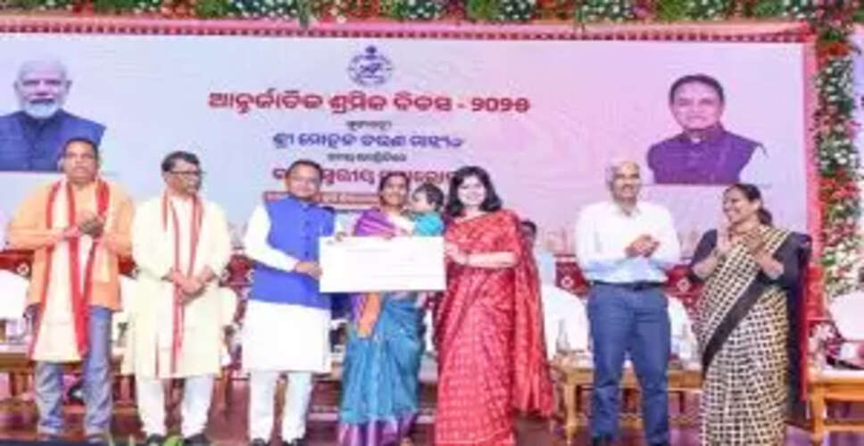 Odisha Celebrates International Labour Day with Enthusiasm and Unity