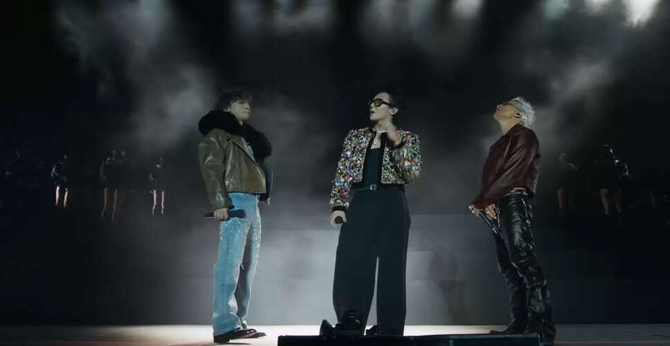 BigBang Announces 20th Anniversary World Tour at Coachella 2026