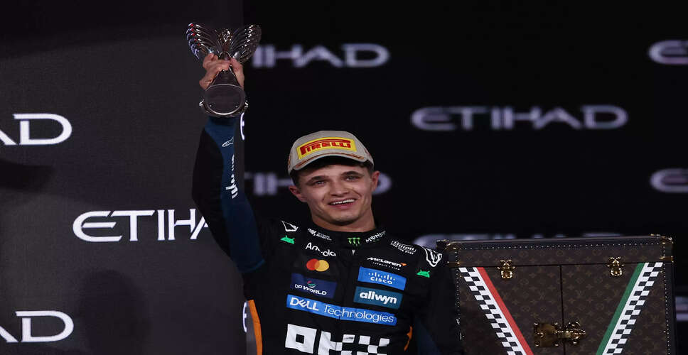 Lando Norris Claims First Formula One Championship, Ending Verstappen's Dominance