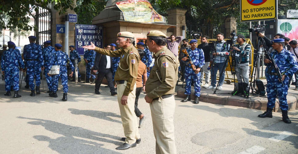 Delhi Police Enhances Security Measures Ahead of New Year and Republic Day Celebrations
