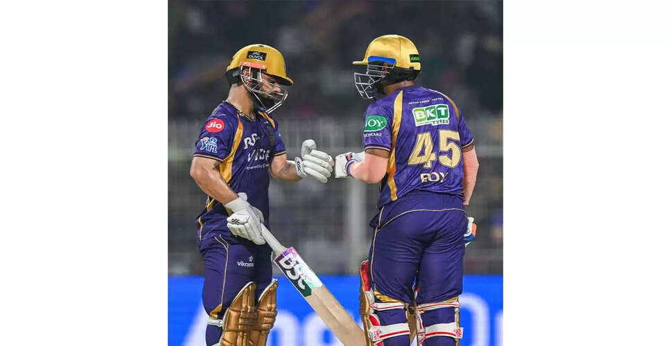 Kolkata Knight Riders Celebrate Thrilling Victory Over Rajasthan Royals