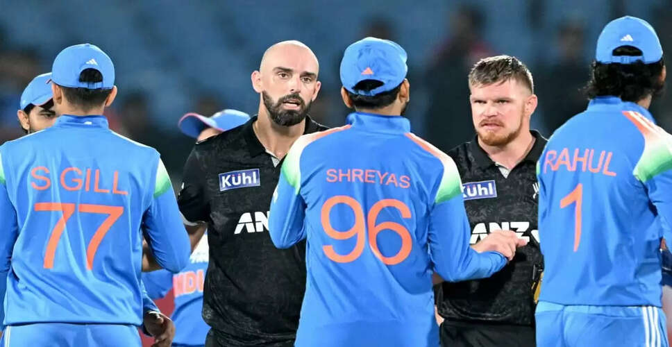 New Zealand Levels ODI Series Against India with Seven-Wicket Victory