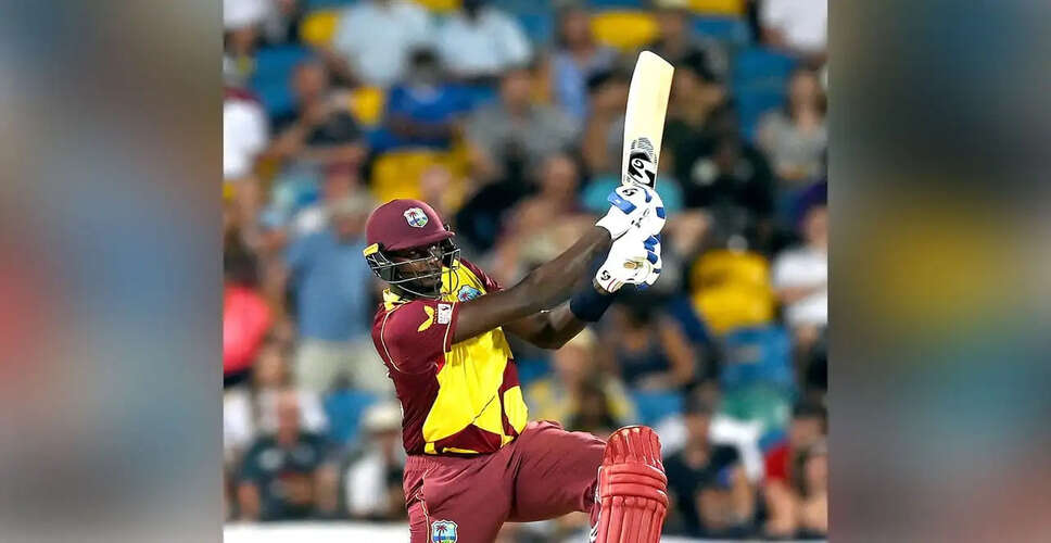 West Indies Sets Challenging Target of 196 Against India in Super 8 Clash