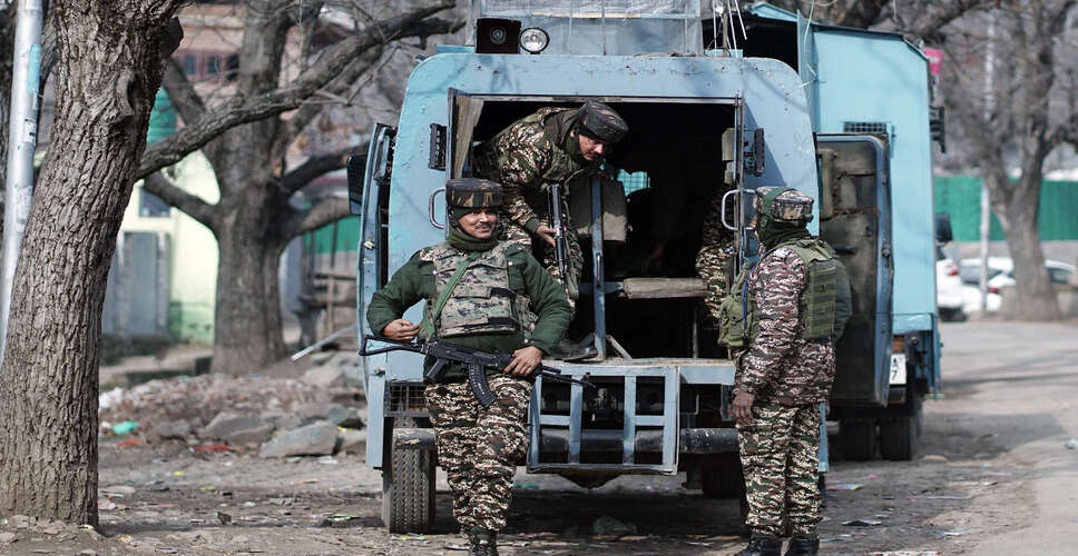 Encounter Between Security Forces and Militants Erupts in Kishtwar, Jammu and Kashmir