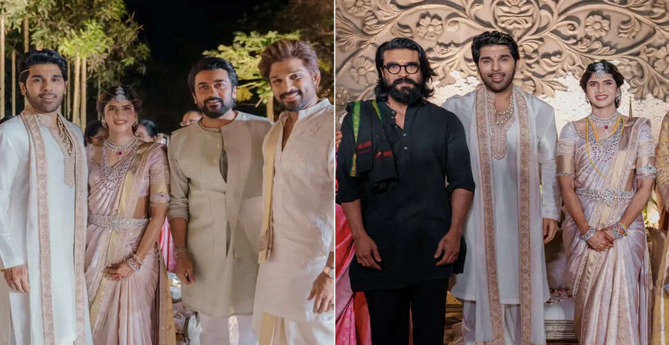 Allu Sirish Ties the Knot with Nayanika Reddy in a Star-Studded Ceremony