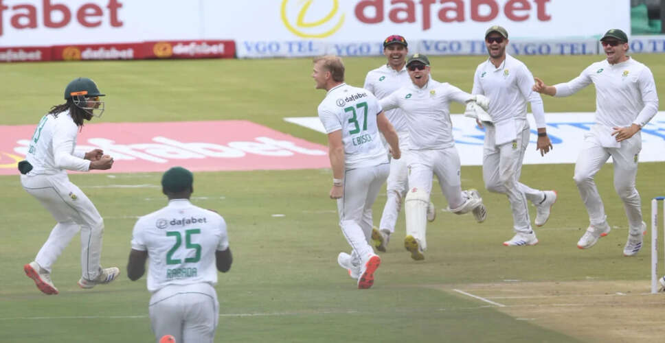 South Africa Dominates Zimbabwe in Second Test Victory