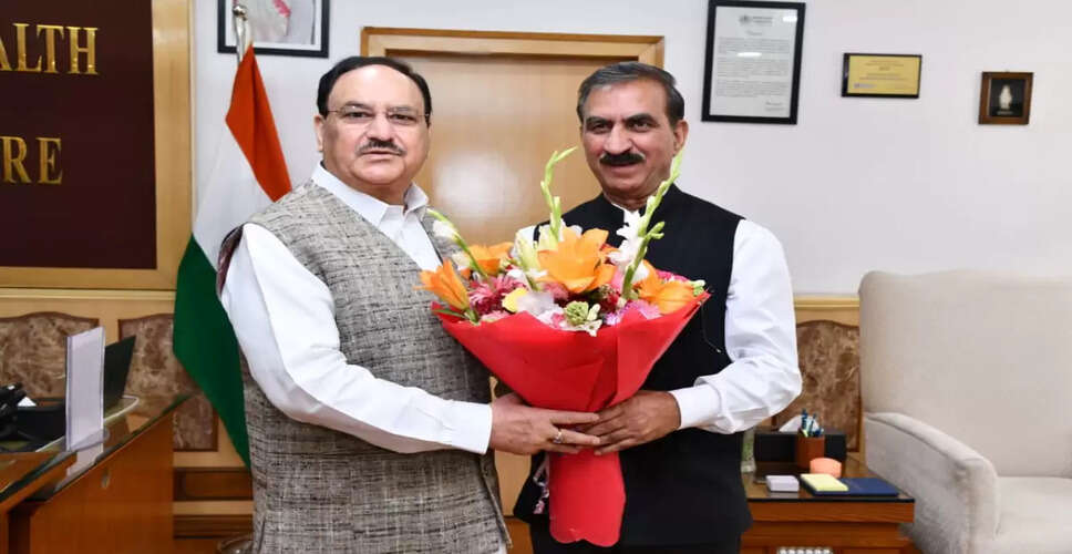 Himachal Pradesh Chief Minister Seeks Central Support for Health Infrastructure