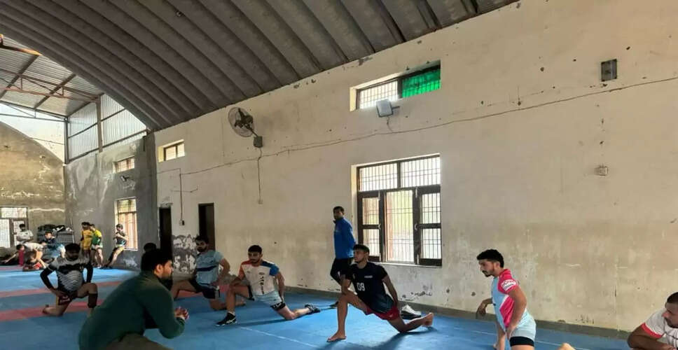 Rohtak Royals Kick Off Training for Kabaddi Champions League Under New Coach