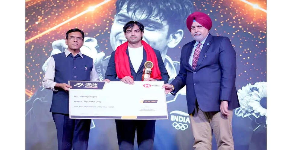 Neeraj Chopra Celebrates AFI Awards and Looks Ahead to Competitive Season