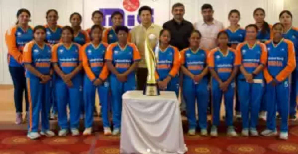 Sachin Tendulkar Celebrates Historic Win of Indian Women's Blind Cricket Team