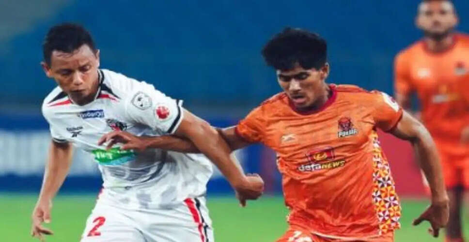 NorthEast United FC and Punjab FC Share Points in ISL Clash