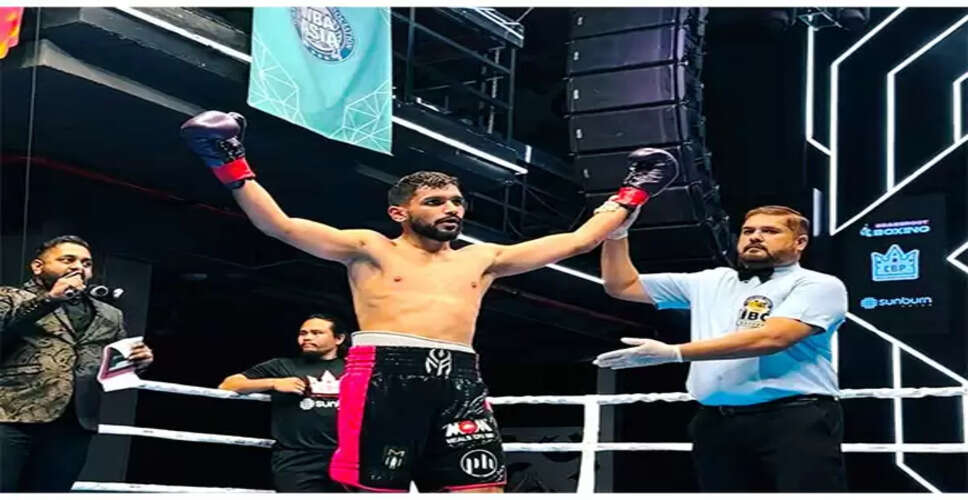 Faizan Anwar Triumphs in Bengaluru Boxing Showdown