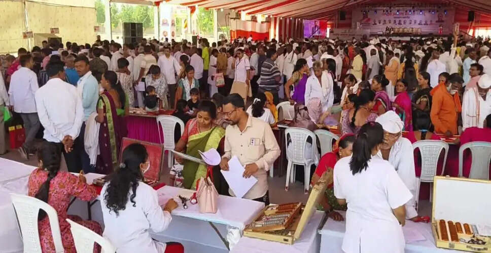 Successful Health Fair in Sambhal District Provides Free Medical Services to 2,493 Residents