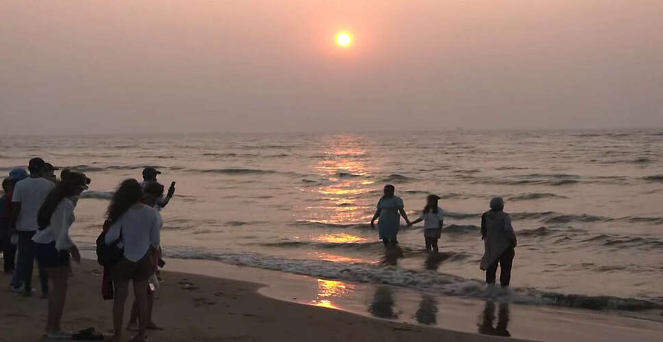 Goa Welcomes New Year with Festivities and Fireworks