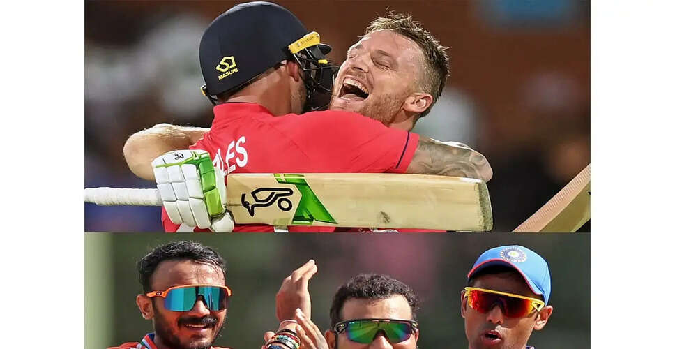 India vs England: A Historic Clash in the T20 World Cup Semifinals