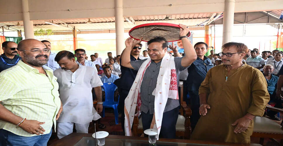 Assam Chief Minister Addresses Opposition to Kulsi Hydel Project