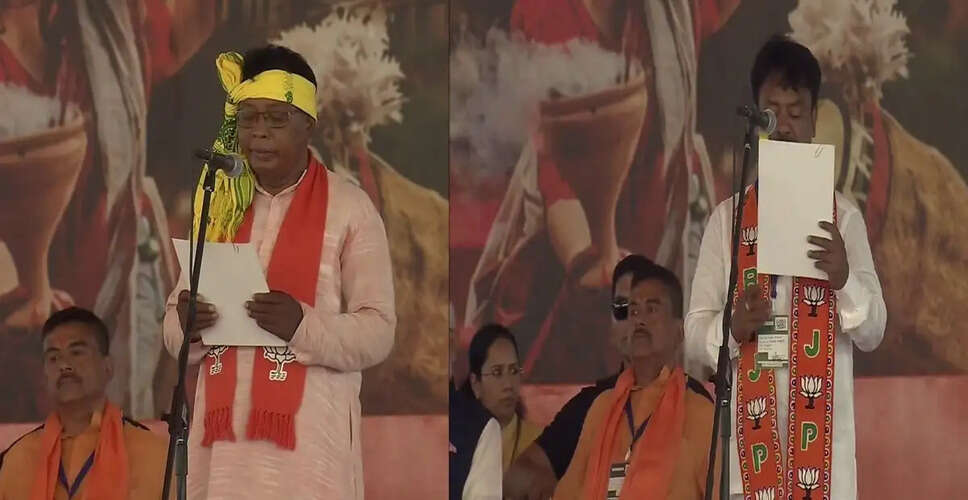Suvendu Adhikari Sworn in as West Bengal's First BJP Chief Minister
