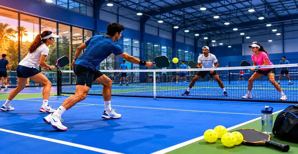The Shift Towards Indoor Pickleball in India: A Growing Trend