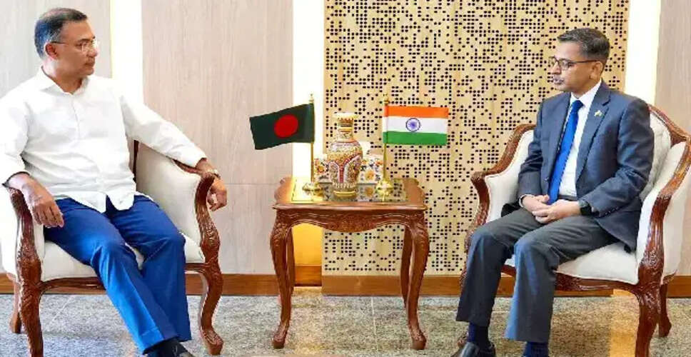 Strengthening Bonds: Indian Envoy Pranay Verma Meets Bangladesh PM Tarique Rahman