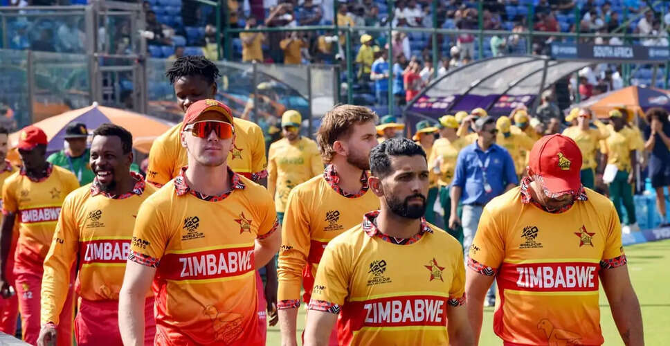 Zimbabwe Cricket Team Delayed in India Due to Airspace Restrictions