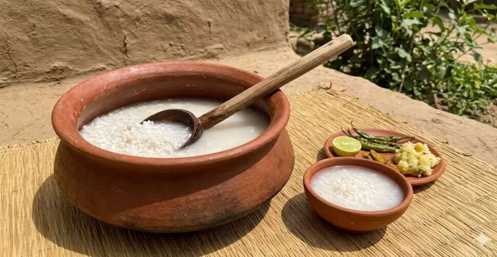 Stay Cool This Summer with Refreshing Rice Kanji