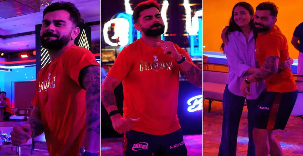 Virat Kohli Celebrates IPL Victory with Dance and Stellar Performance