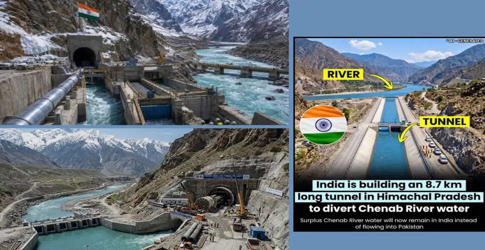 Himachal Pradesh's Chenab&ndash;Beas Link Tunnel Project: A Game Changer for Water Security and Infrastructure