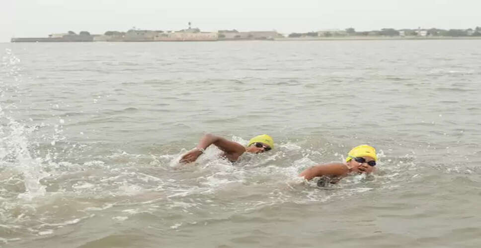 Open Water Swimming Shines at Khelo India Beach Games 2025 in Diu
