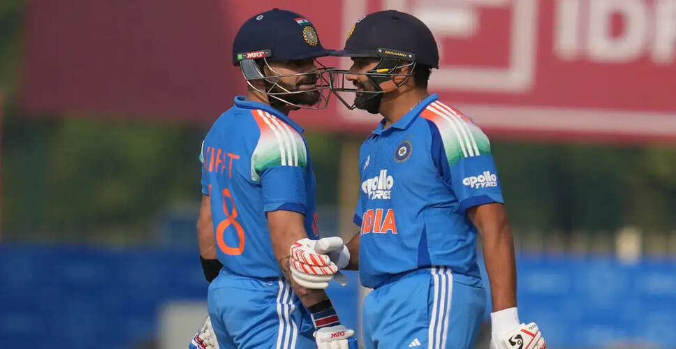 BCCI Discusses Future of Indian Cricket Stars Ahead of ODI World Cup 2027