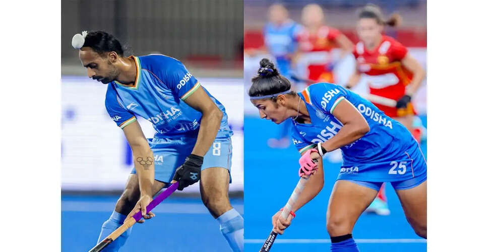 Indian Hockey Stars Shine with Nominations for Prestigious Awards