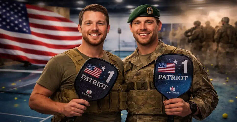 Innovative Pickleball Startup Aims to Support Veterans
