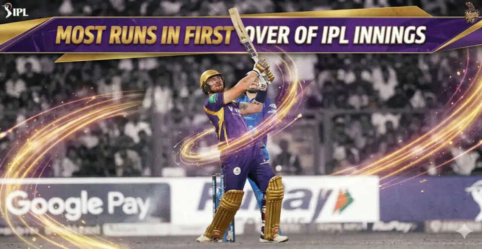 Finn Allen's Explosive Start: A Look at IPL First Over Records
