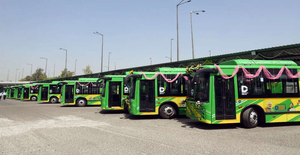 Delhi to Introduce 500 New Electric Buses in Major Public Transport Initiative