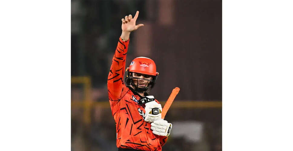 Abhishek Sharma Surpasses Kane Williamson as SRH's Third-Highest Run-Getter