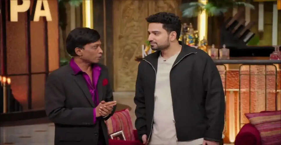 Comedians Sunil Pal and Samay Raina Clash on The Great Indian Kapil Show