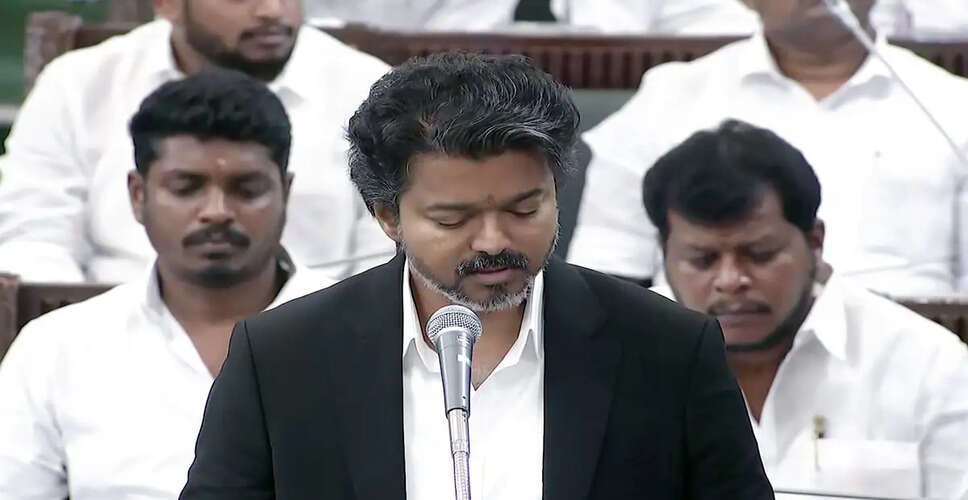 Tamil Nadu CM Vijay Defends Party Amid Criticism