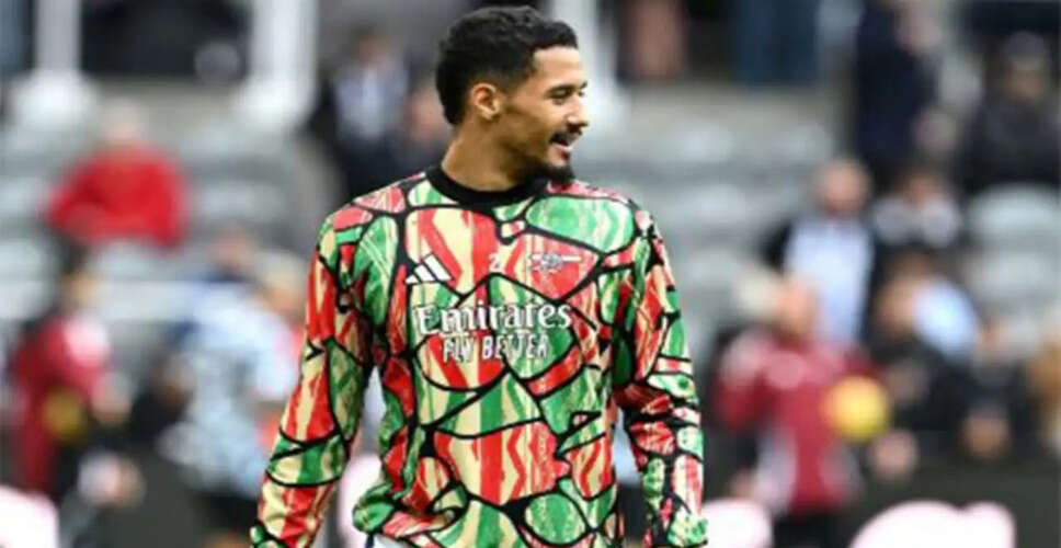 William Saliba to Miss Training Ahead of FIFA World Cup Opener